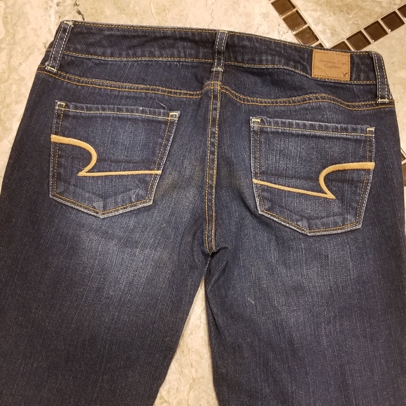American Eagle Skinny Stretch Jeans Size 4 EUC - Picture 5 of 6